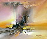 Winter Paintings - winter scenery by 2010